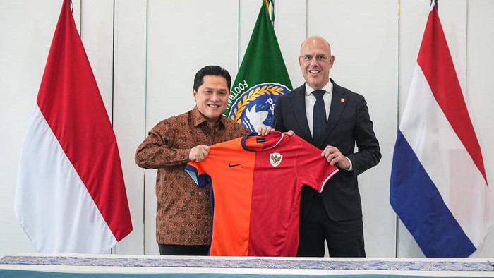 PSSI Jajaki Kolaborasi Sepakbola dengan KNVB, Potensi Laga Indonesia vs Belanda Dibahas